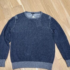 Men's Navy Crewneck Sweater